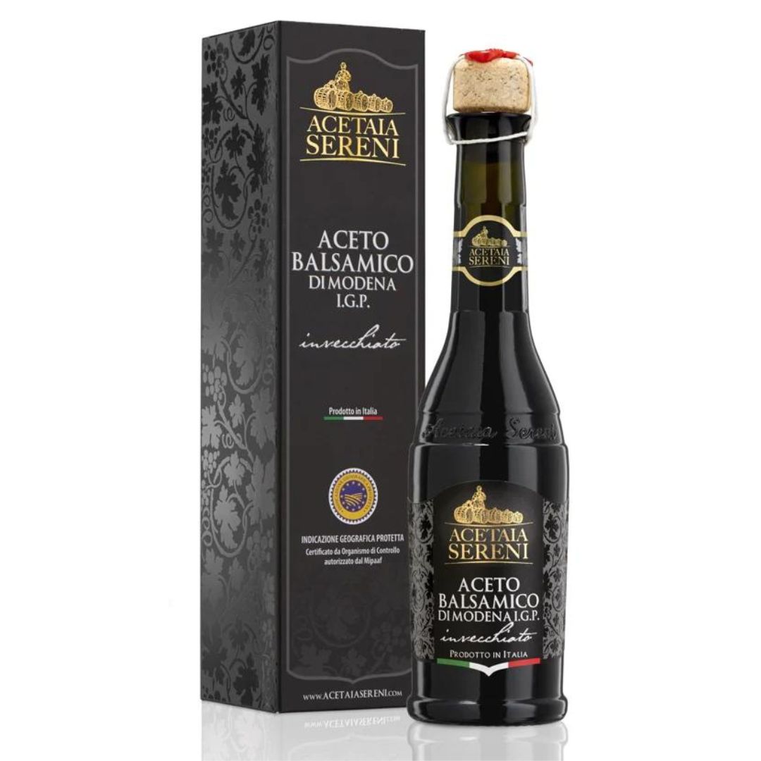 Aged Balsamic Vinegar of Modena IGP – Etichetta Nera | Acetaia Sereni