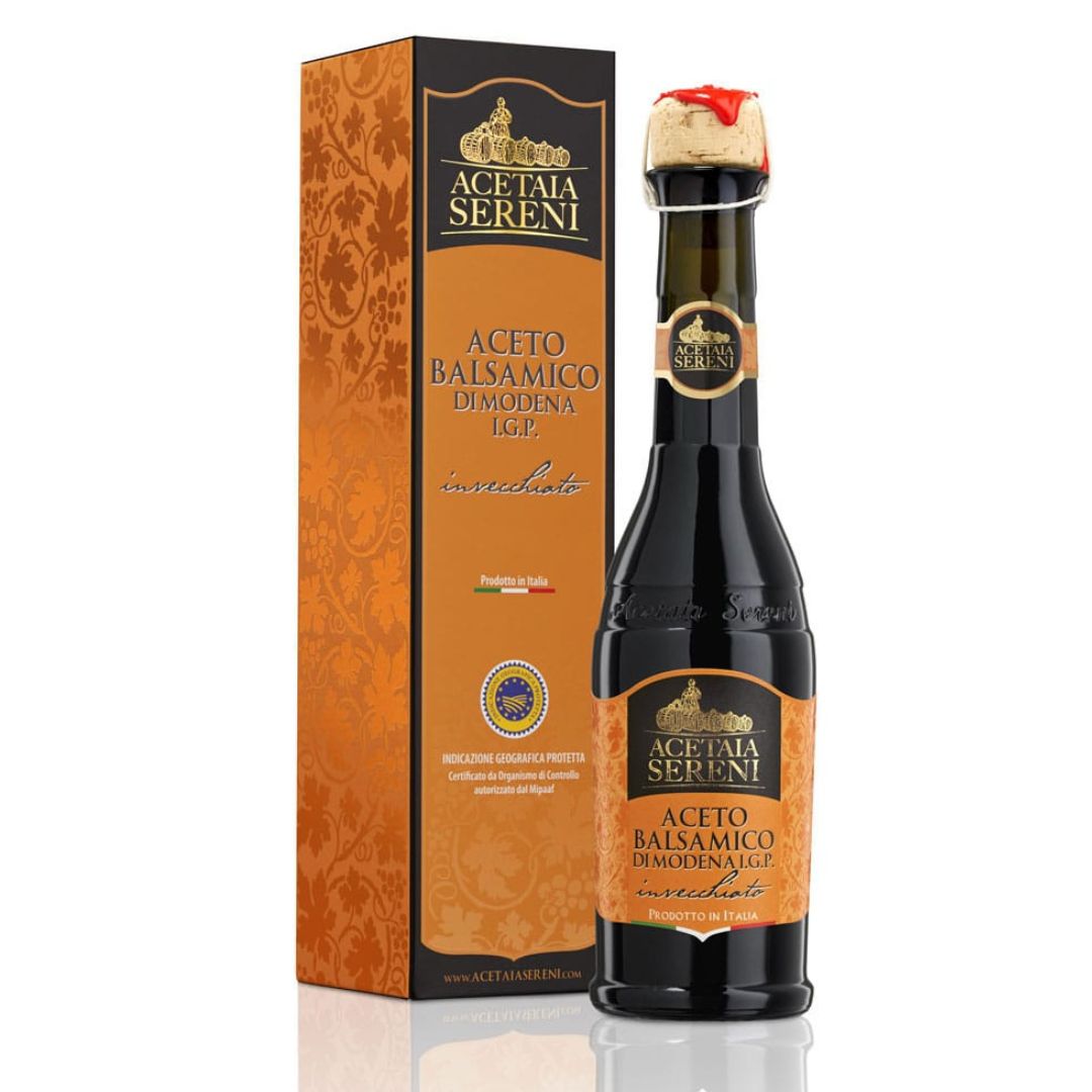 extra aged balsamic vinegar of modena igp